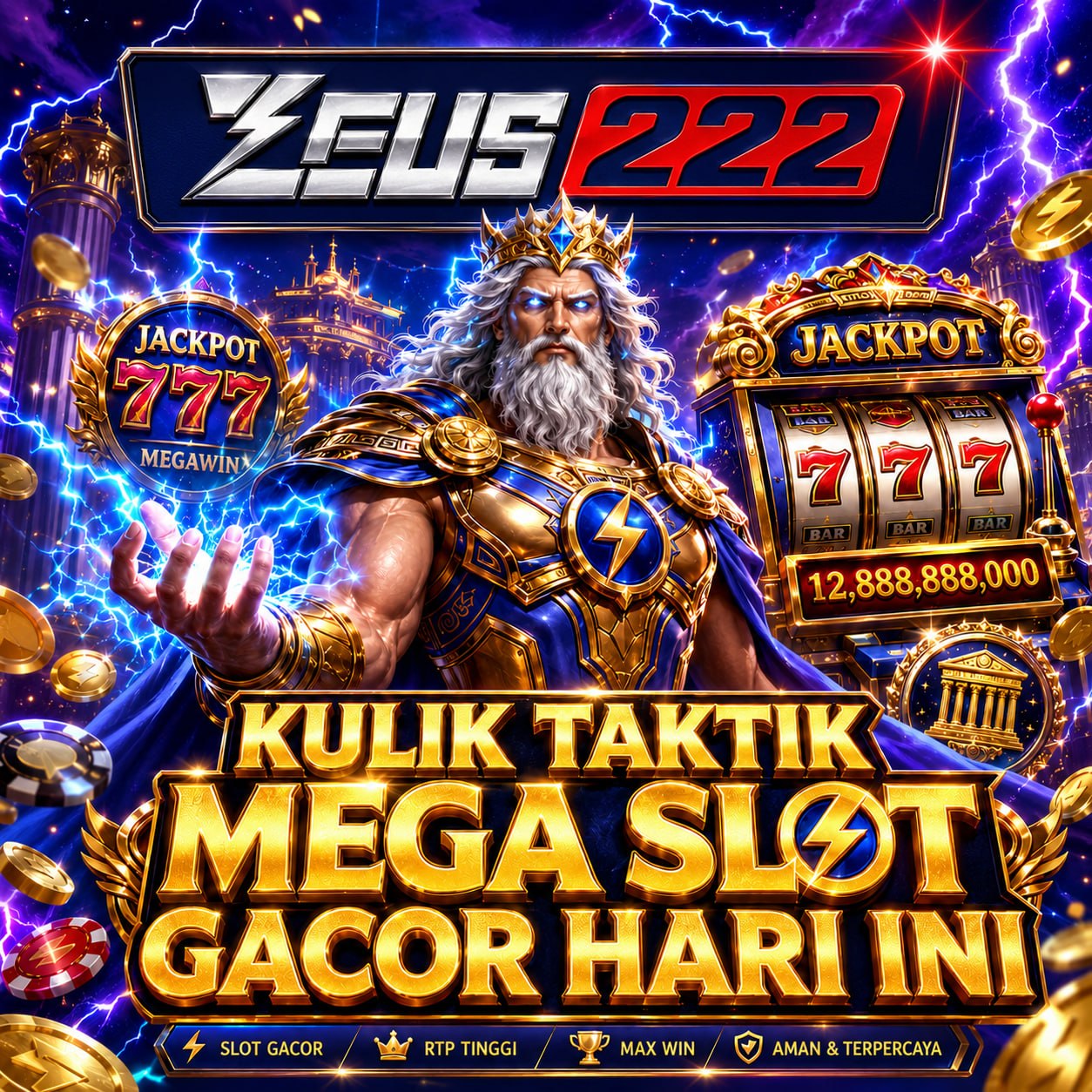 ZEUS222 Slot Gacor Mega Jackpot ZEUS222 Slot Gacor Mega Jackpot